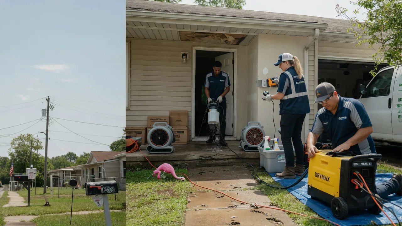 Storm Damage Water Removal in Rossburg, OH near me